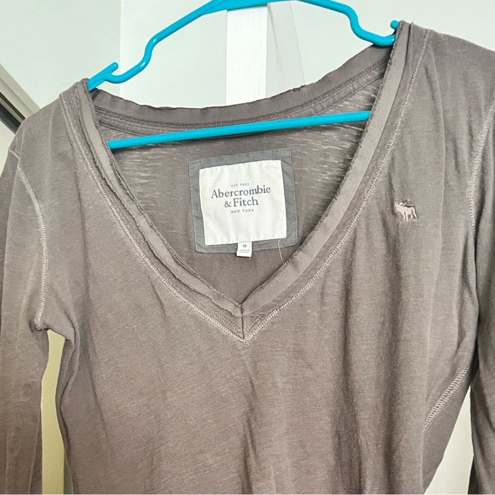 Brown top from Abercrombie and Finch